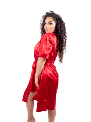 Peignoir + Nuisette (rouge)